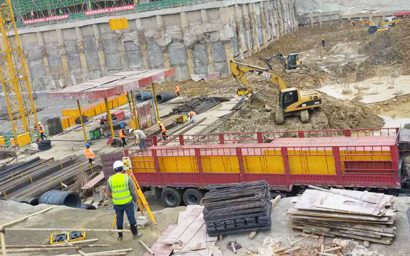 北京客戶訂購15mm建筑木夾板